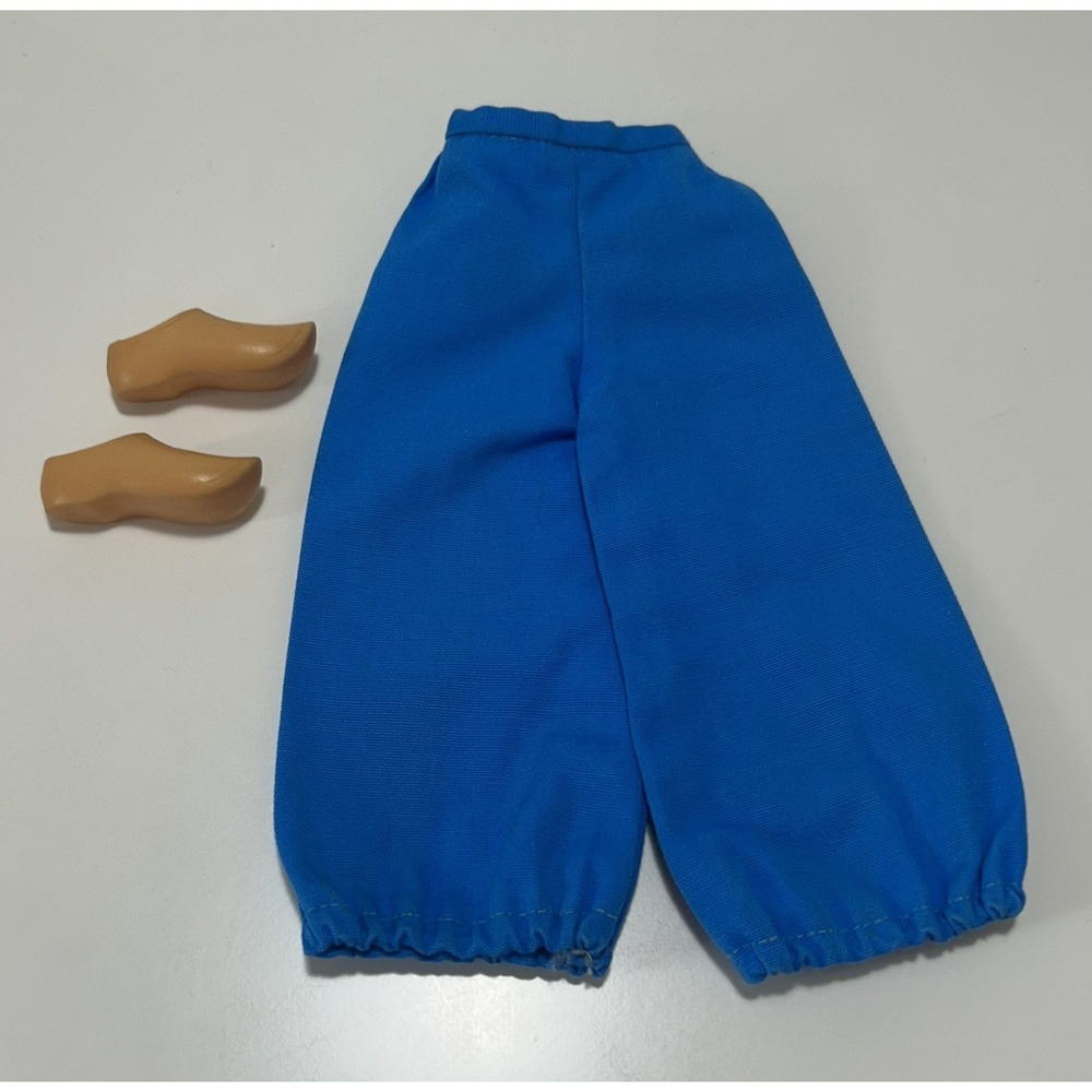 Vintage 1964 Ken In Holland #777 Blue Pants Wooden Shoes Dutch Clogs - Picture 2 of 6